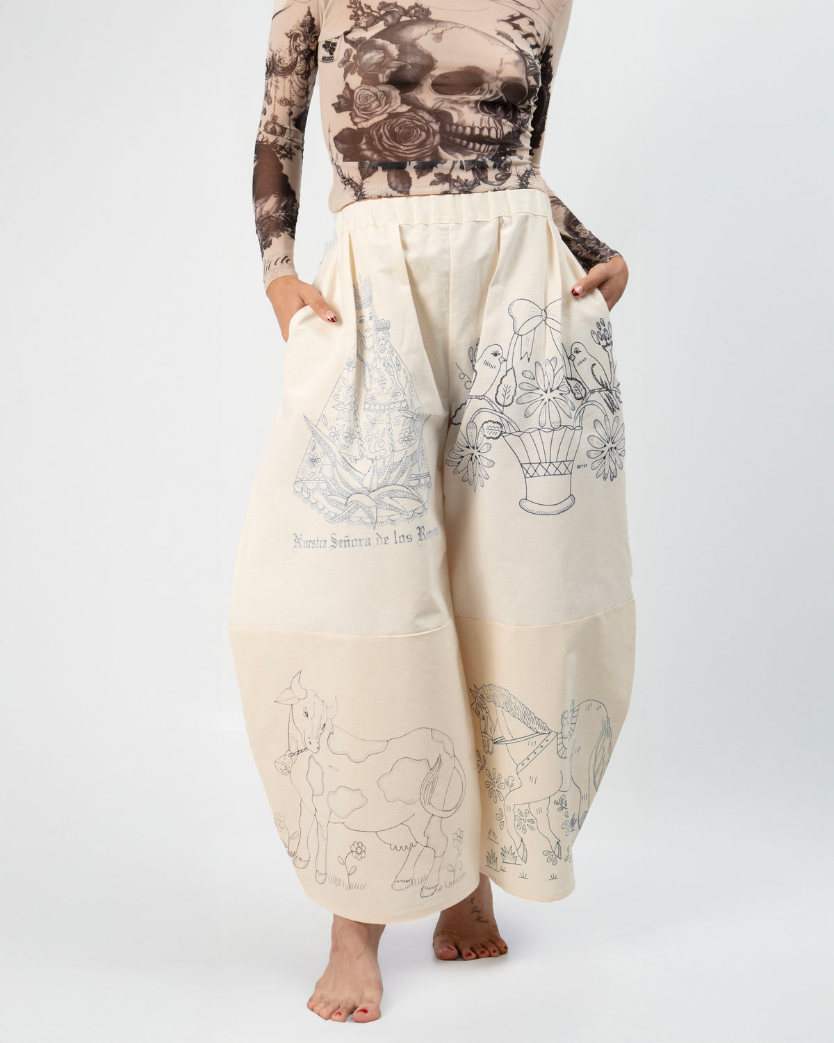 LAZO BARREL PANTS